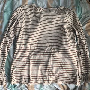 Time and Tru long sleeve striped shirt